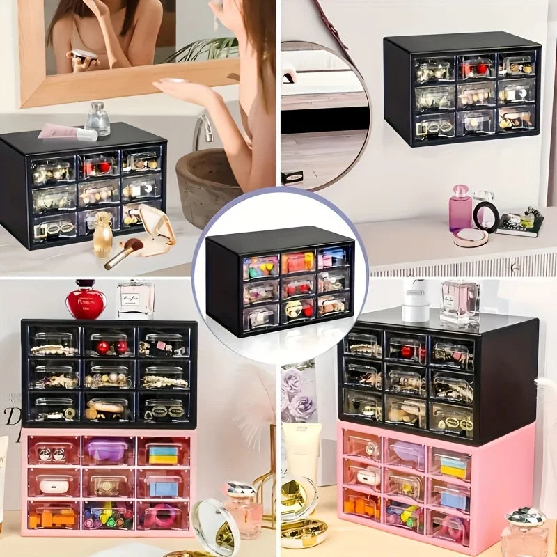 Kerviq Bureau-Ladebox - Compacte Opberger voor Bureauaccessoires