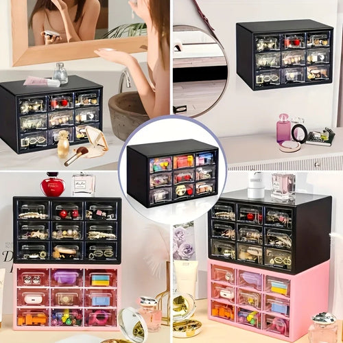 Kerviq Bureau-Ladebox - Compacte Opberger voor Bureauaccessoires